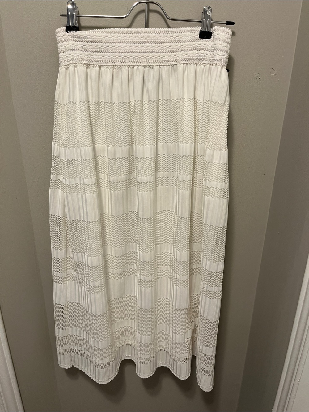 Women’s White Maxi Skirt